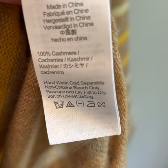 J. Crew Cashmere Rollneck Sweater in Stripe - size XS - Picture 6 of 6